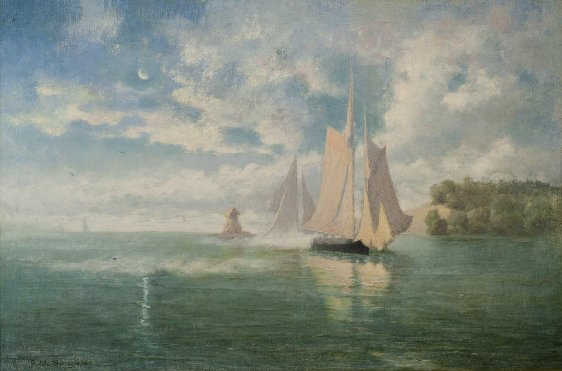 Untitled [Marine scene]