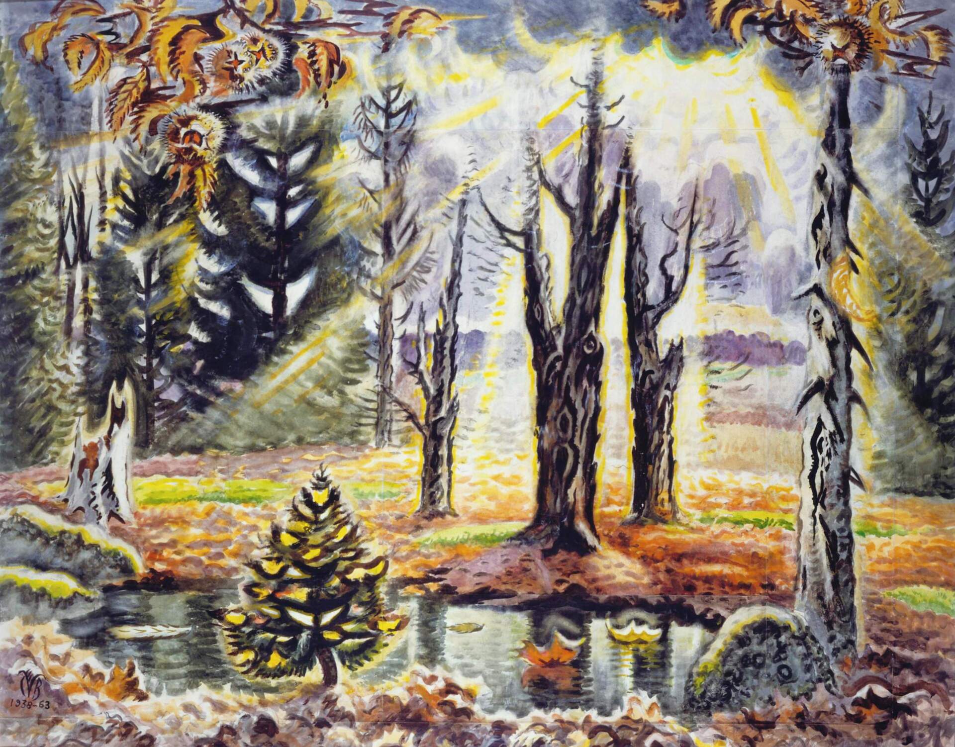 Charles Burchfield, <em>Journals</em>, October 13, 1938