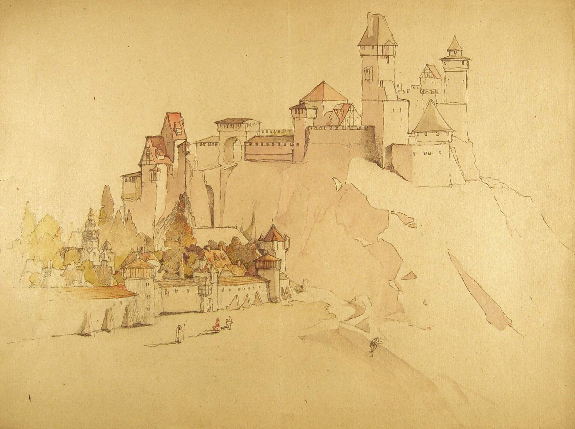 Castle and Town