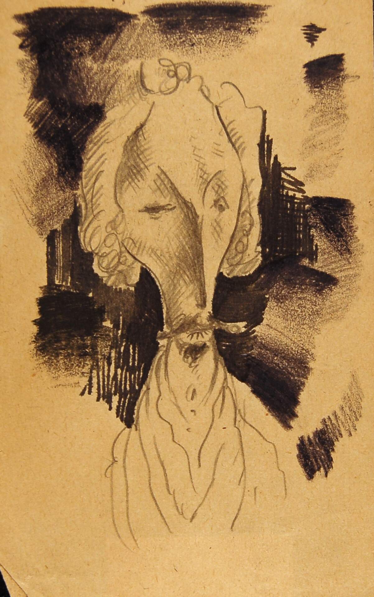 Portrait of Gaunt Man