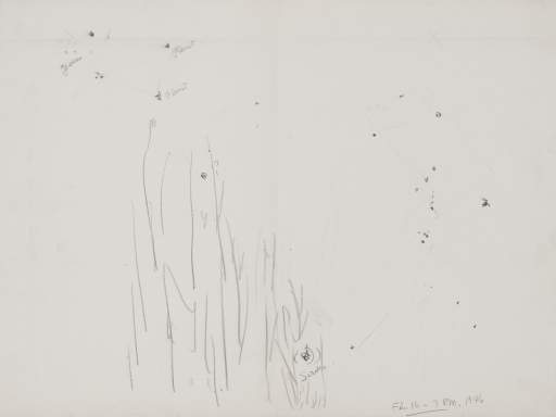 Study for Orion in Winter, Feb. 16 - 7 P.M., 1946