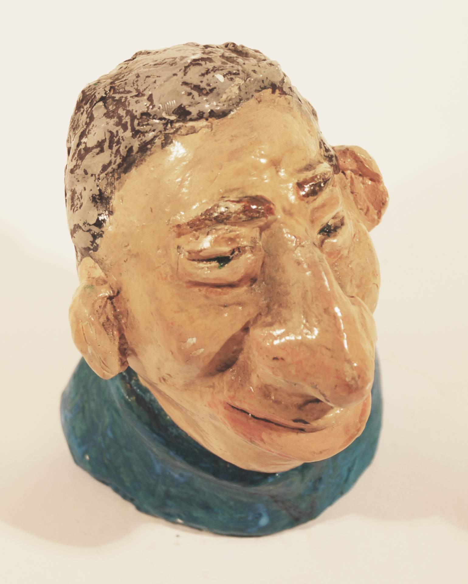 Untitled [Large bust of a man]