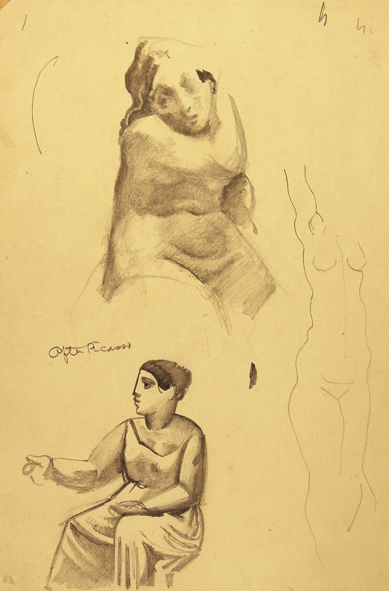 Sketches after Picasso