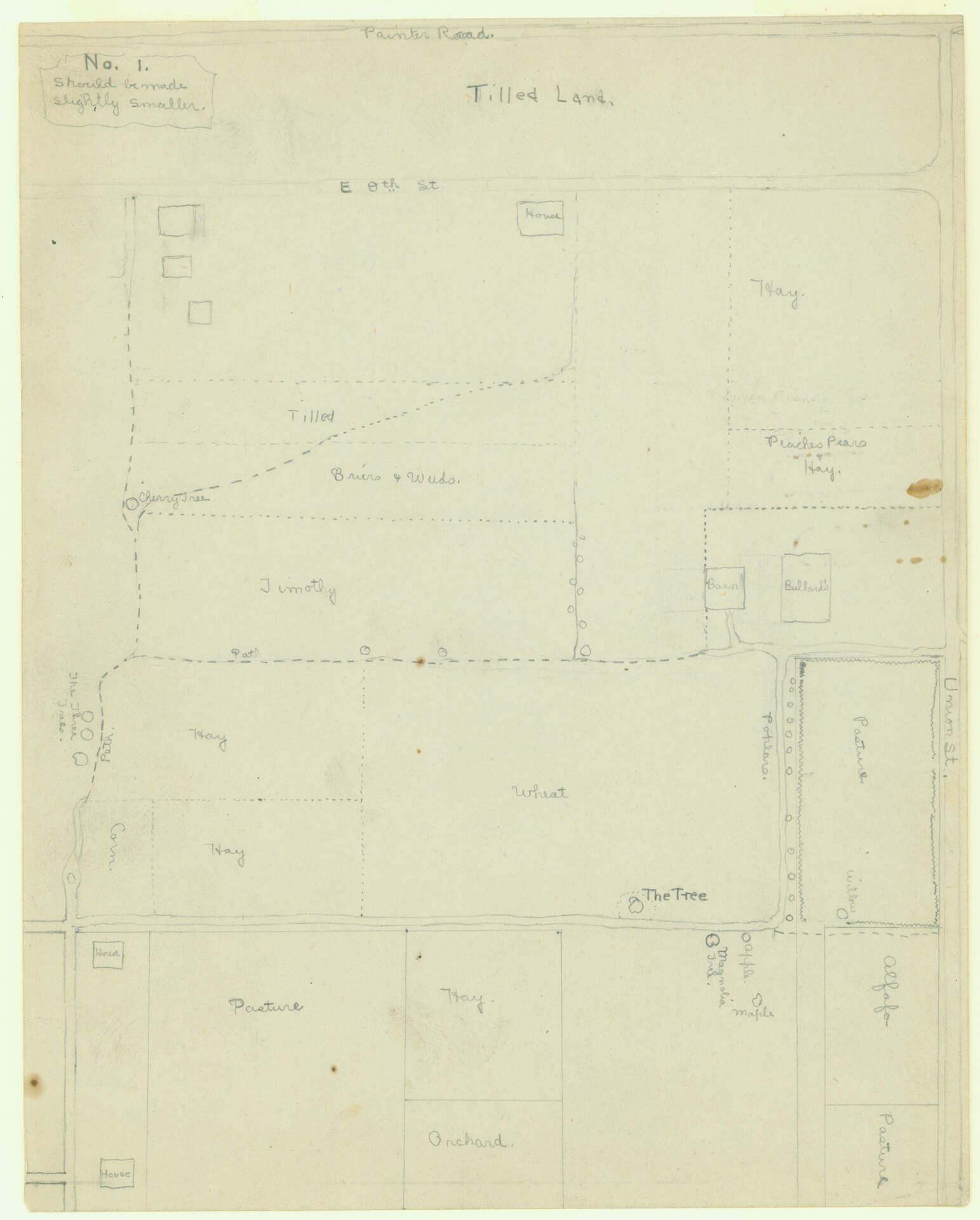 Map labeled "No. 1"