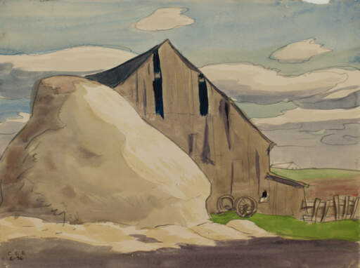 Barn and Haystack