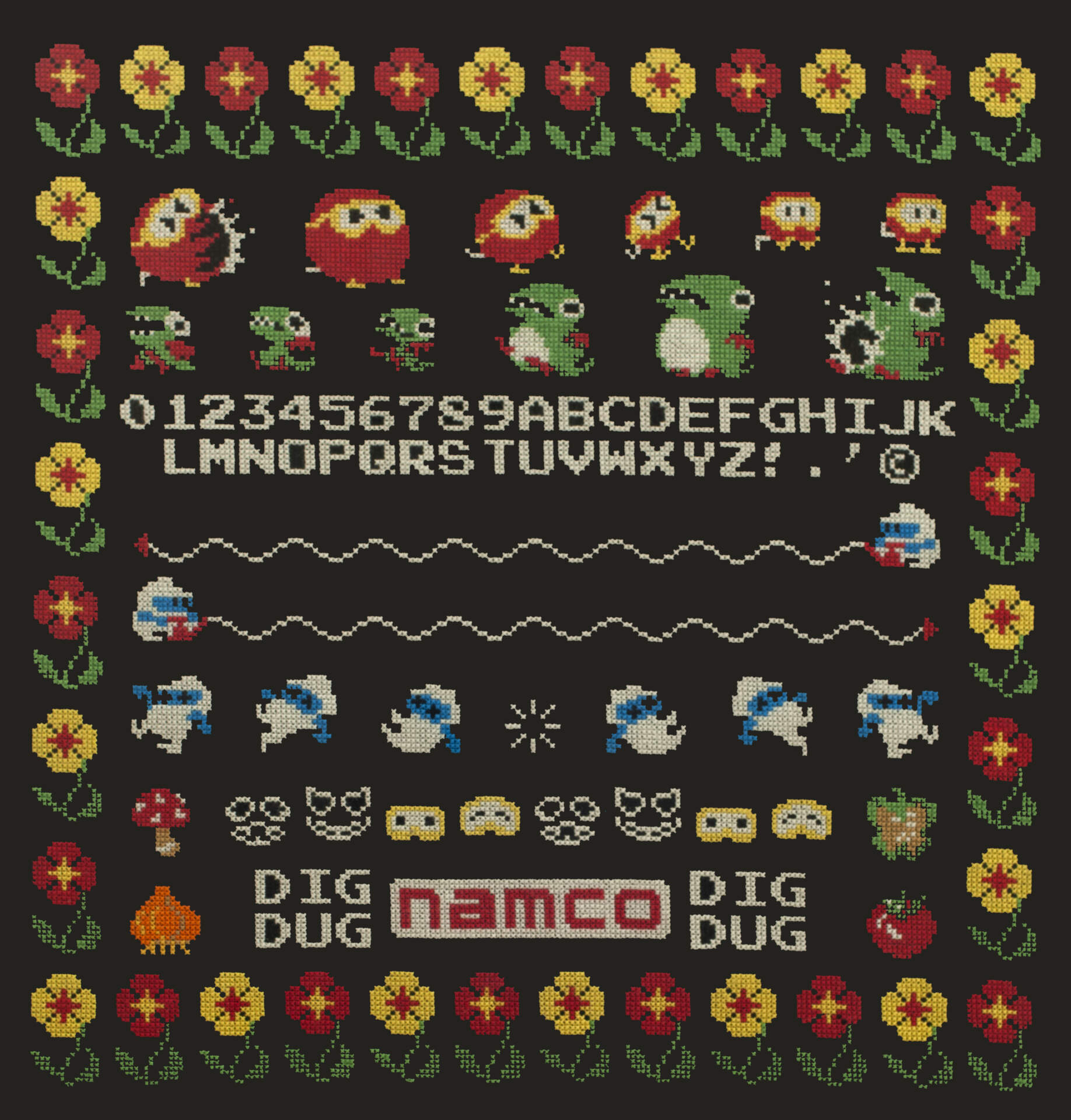 Dig Dug Sprite Sampler