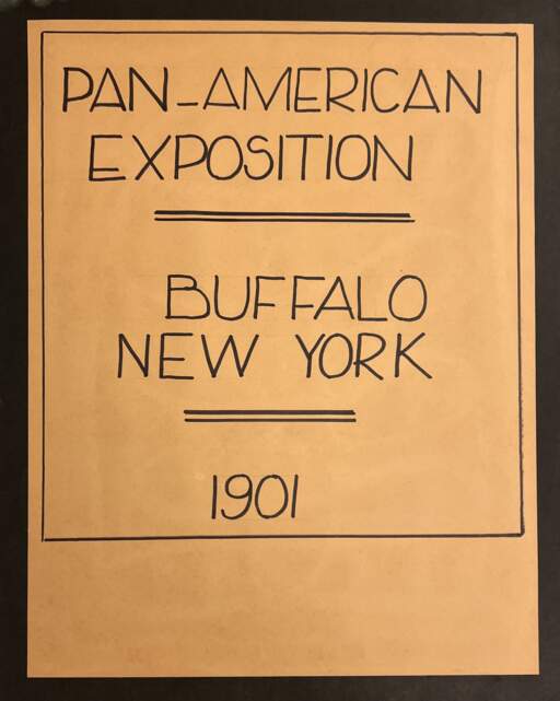 Portfolio of 29 photographs from the Pan-American Exposition: Buffalo, NY - Cover Board