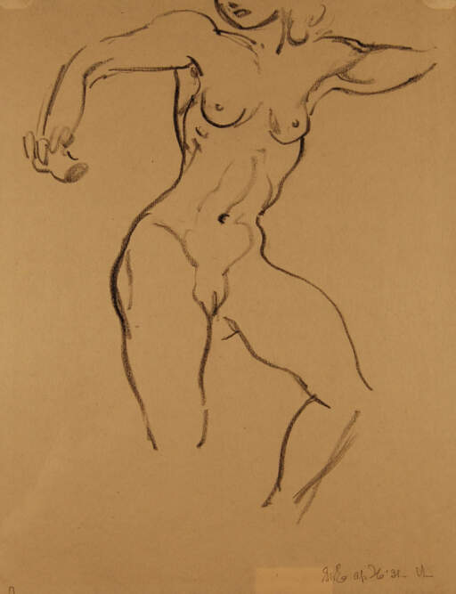 Dancing Female Nude