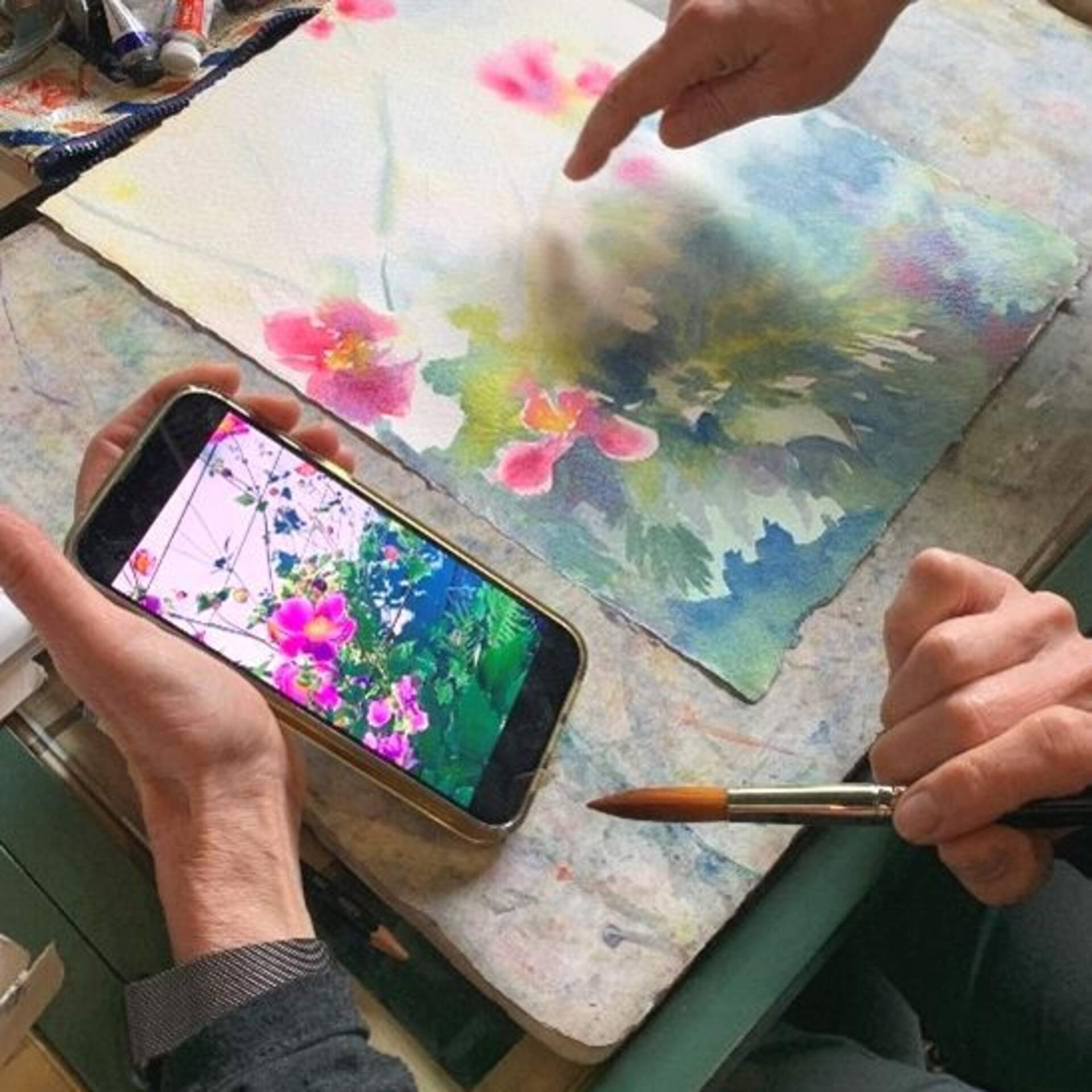 Paint Your Senses + Personify Nature