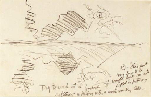 Study for Solitude (also known as A North Country Lake)
