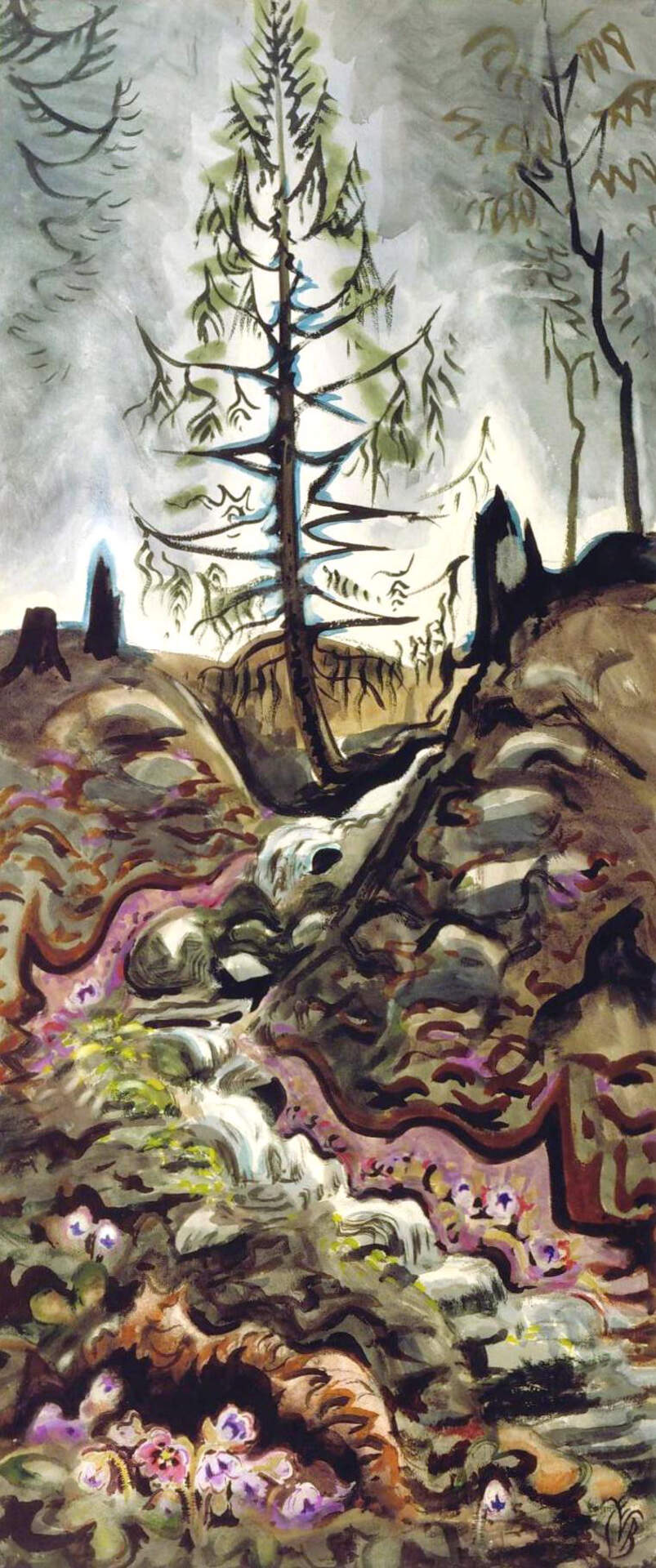 Charles E. Burchfield, <em>Journals</em>, April 2, 1954