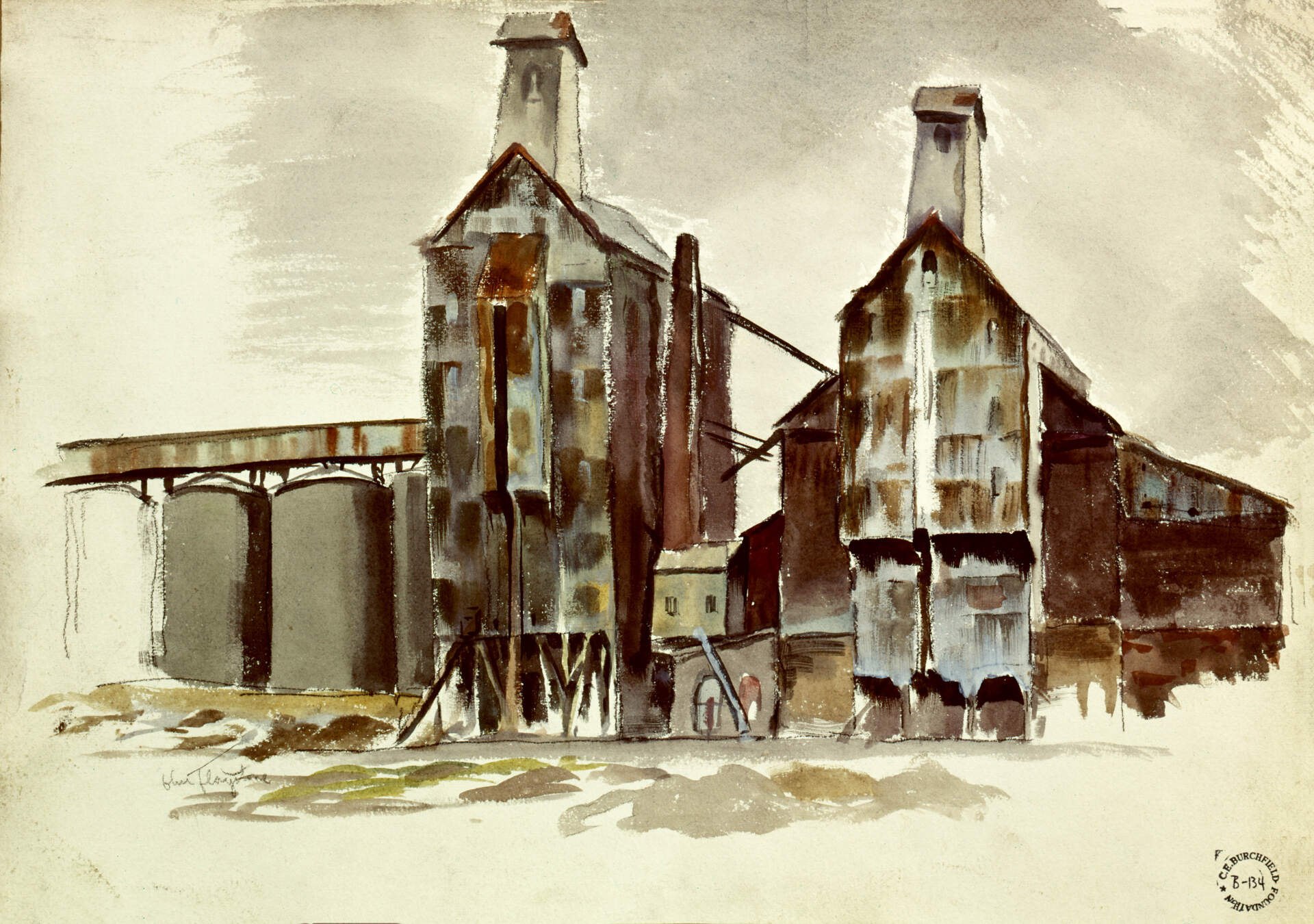 Grain Elevators (Evans)
