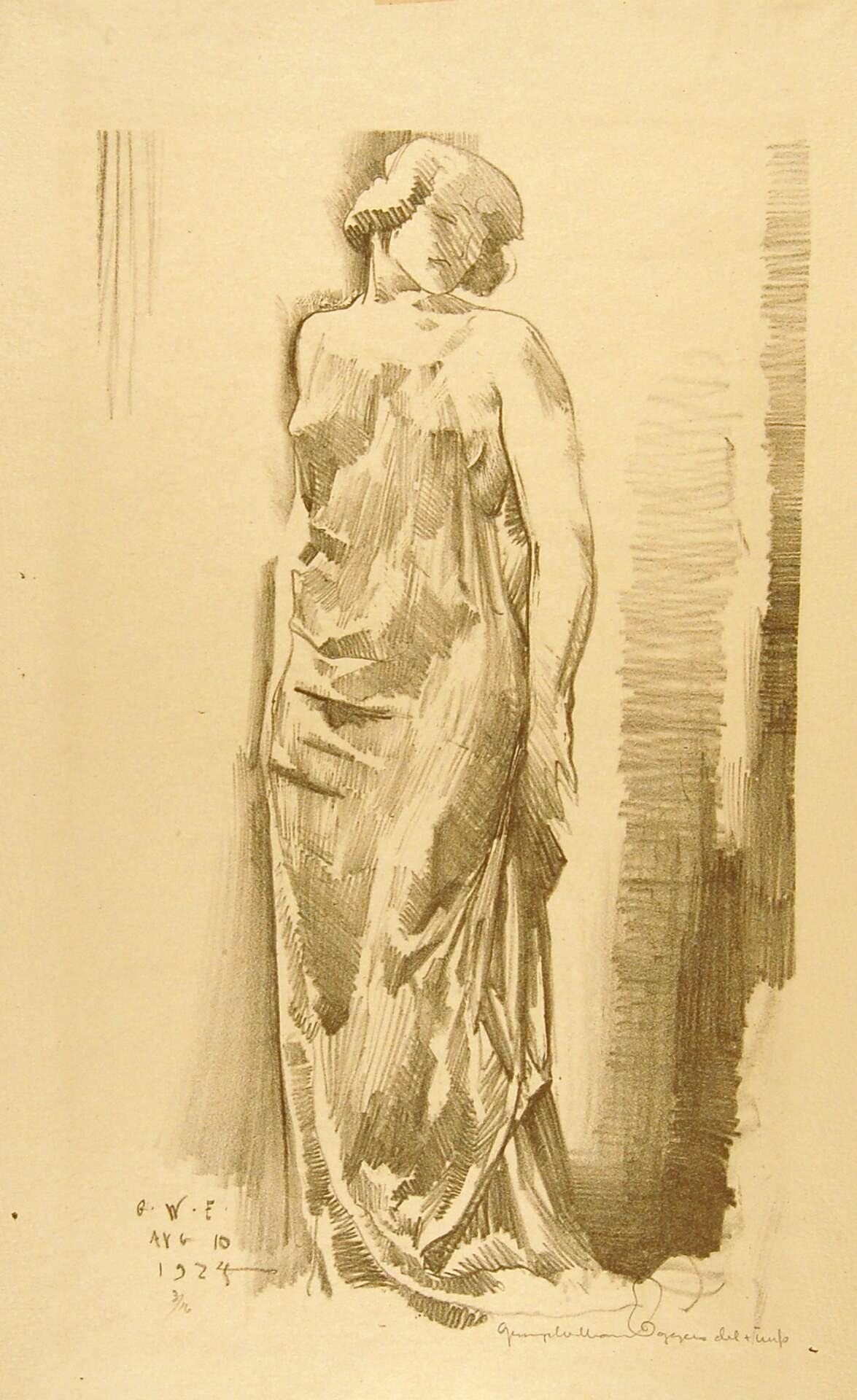 Draped Female