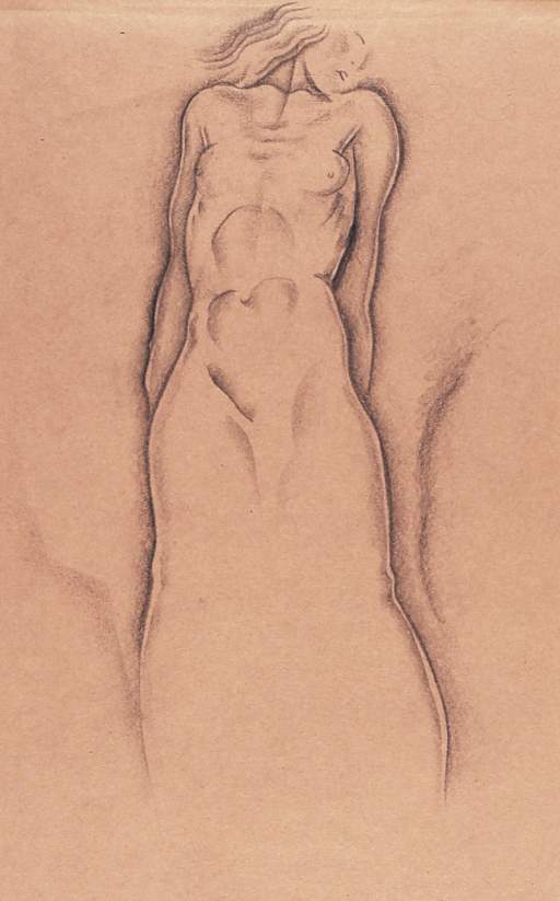 Partial Figure- Standing Female Nude
