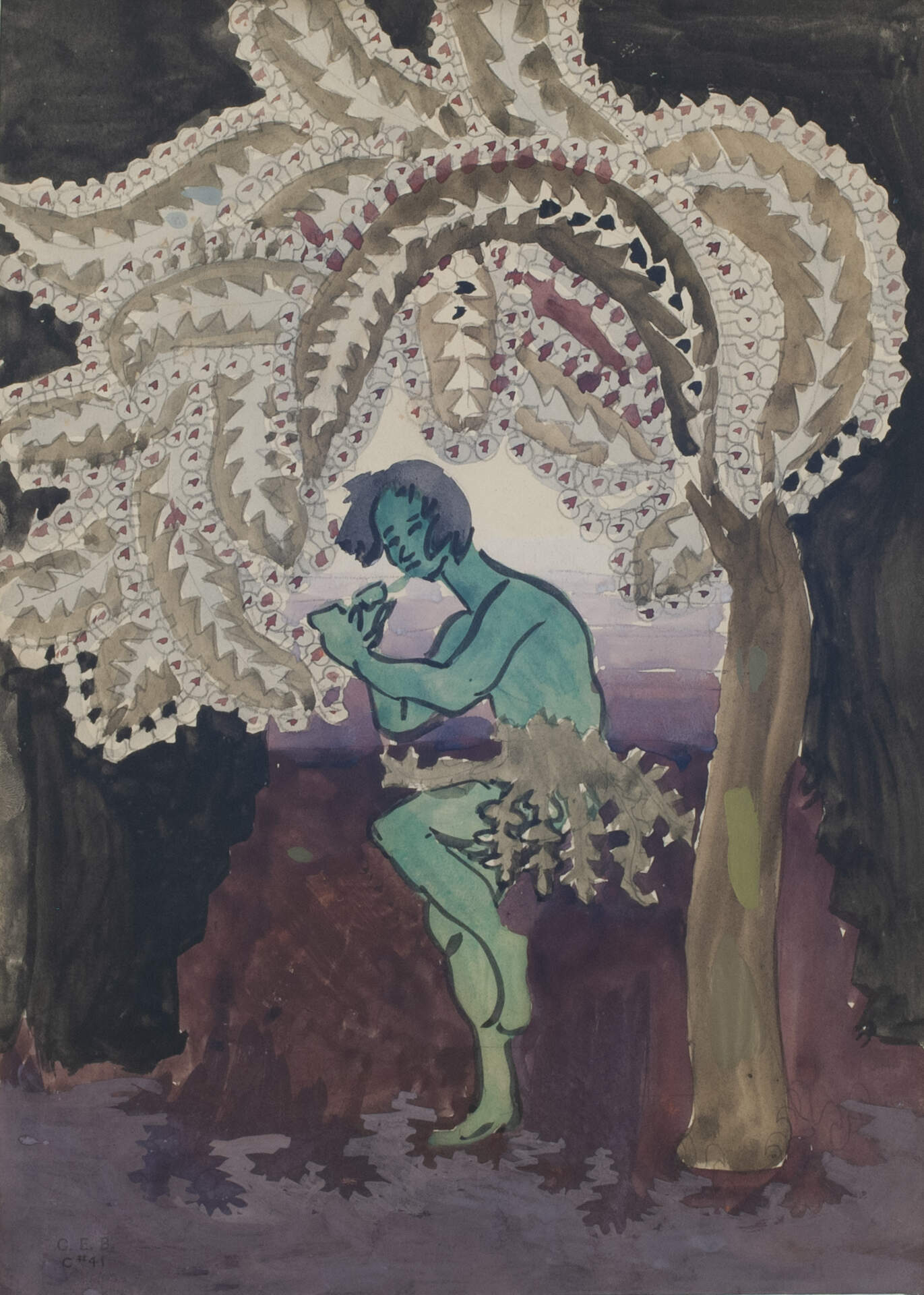 Landscape with Faun [Nijinsky]