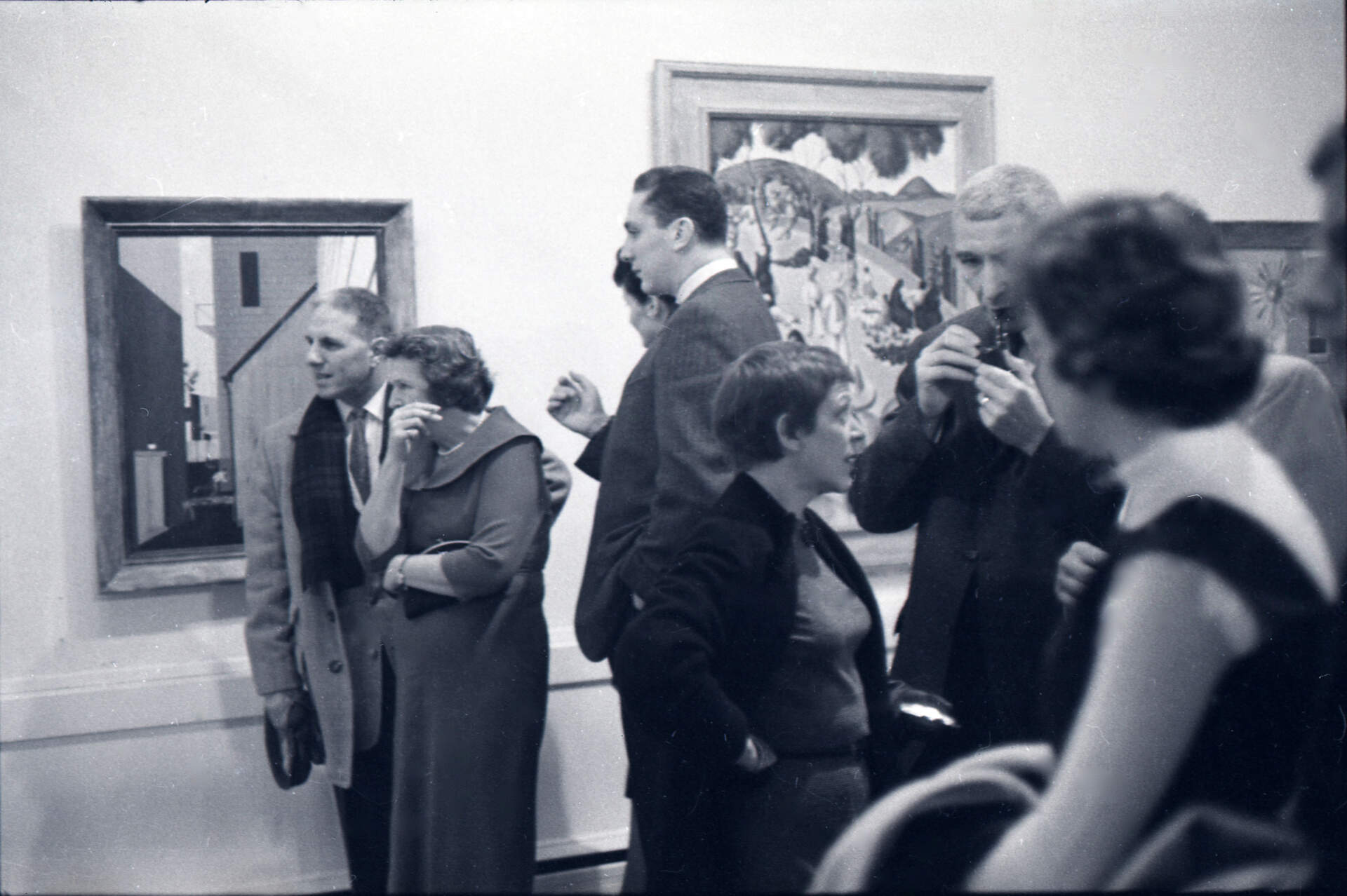 Untitled photographic negative (Western New York Exhibition opening)