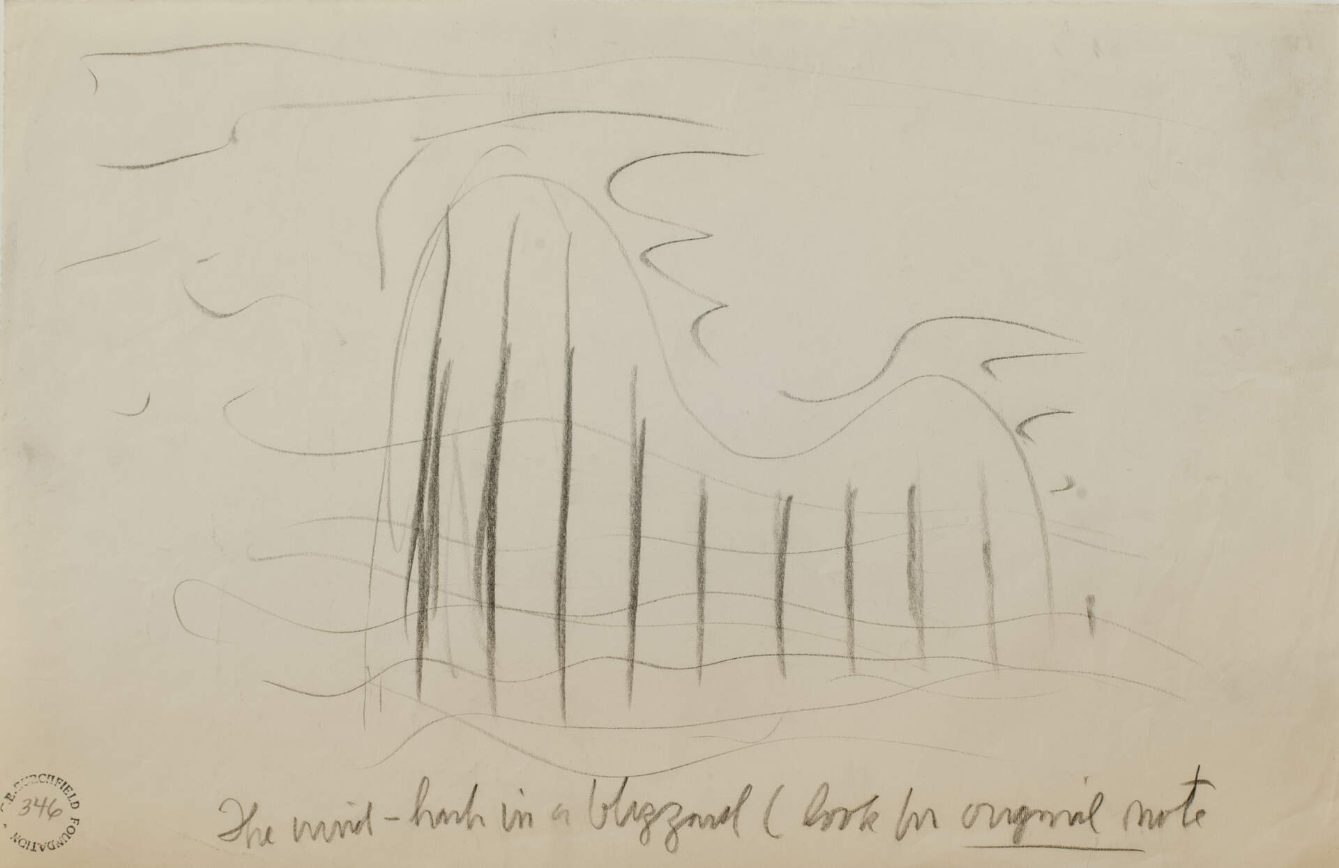 The Wind Harp in a Blizzard