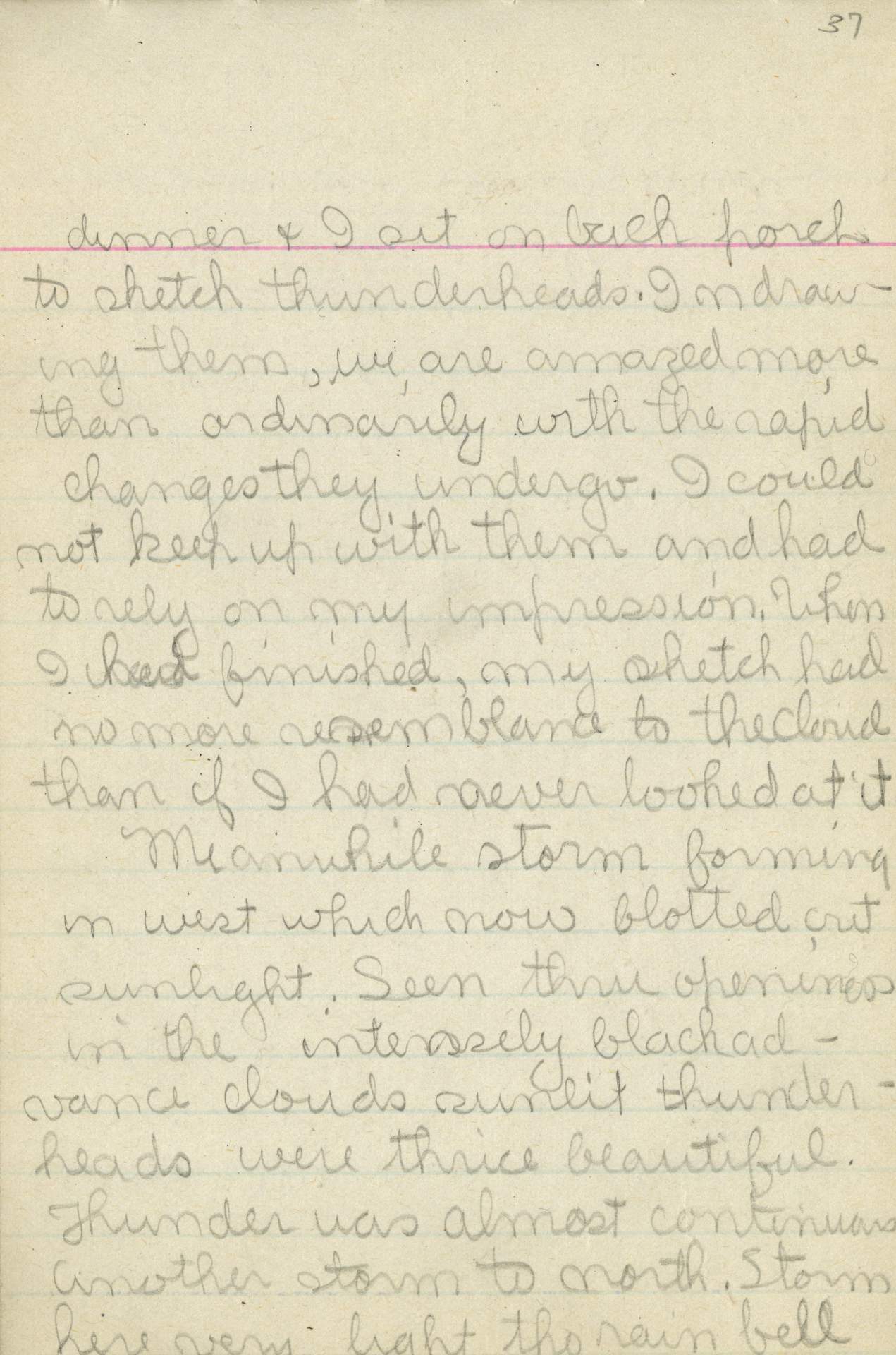 Untitled (Journal Page), Pg 37