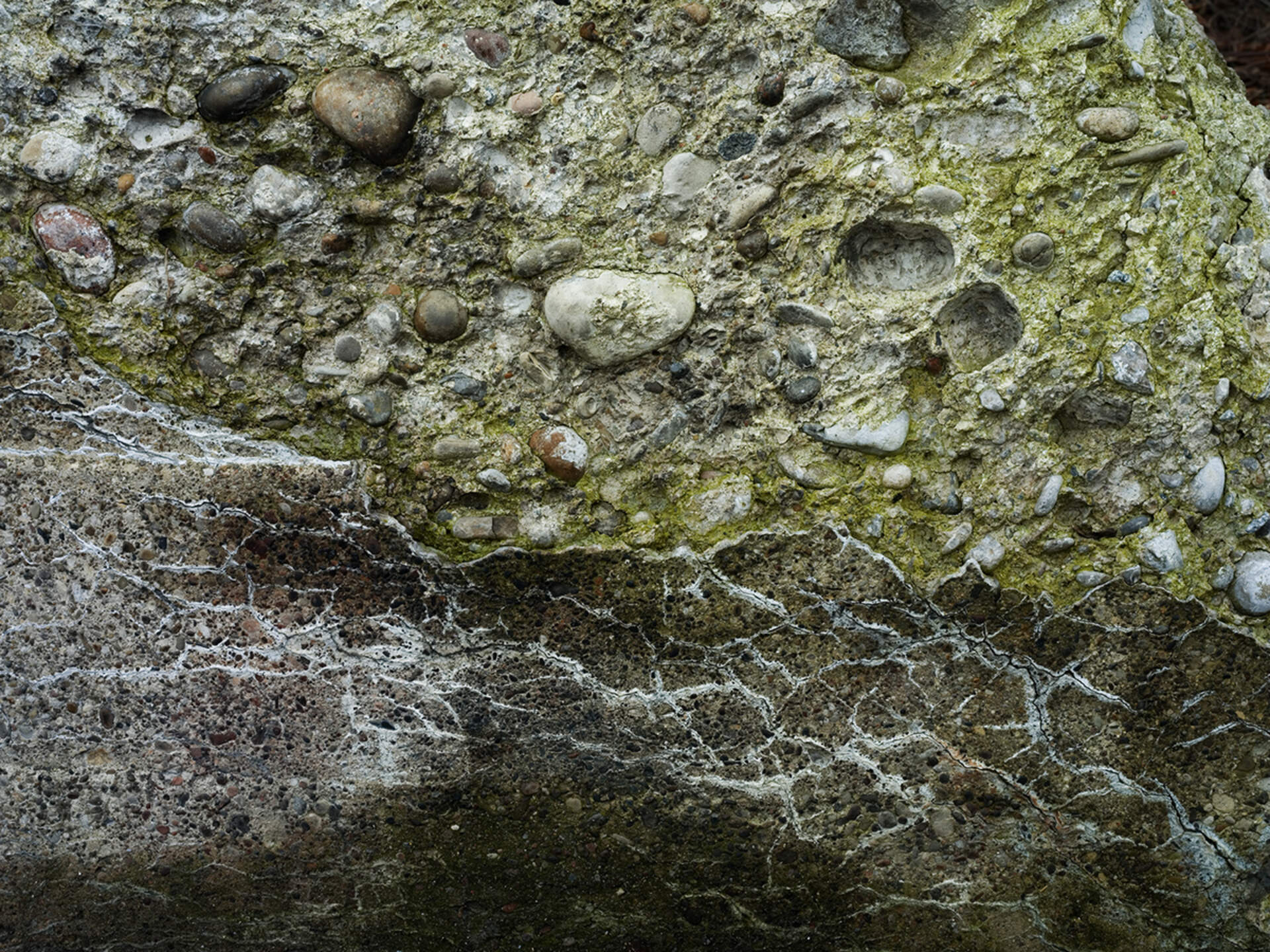 Wall Detail, Squaw Island, Buffalo, New York