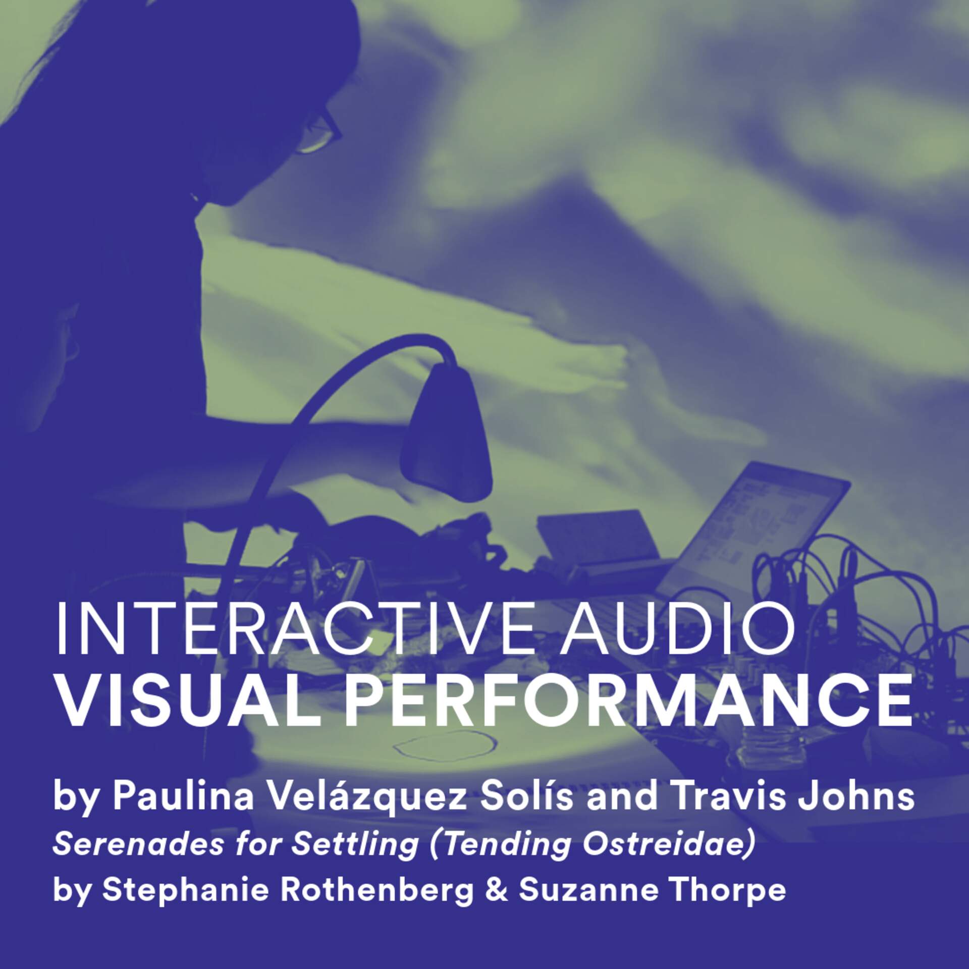 Interactive Audio Visual Performance (in Serenades for Settling)