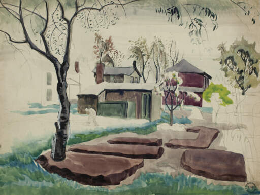 Back Yard and Houses