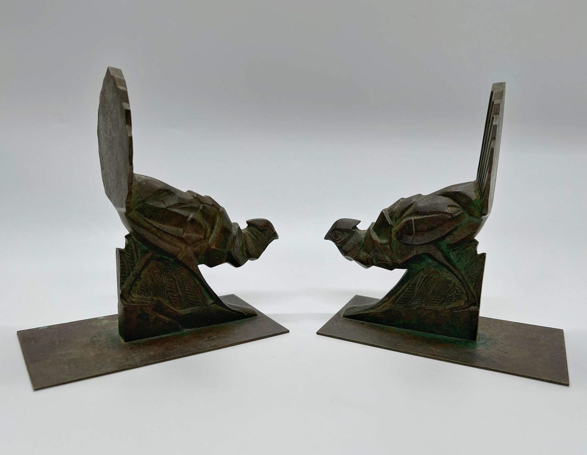 Ruffed Grouse Flock Bookends #170