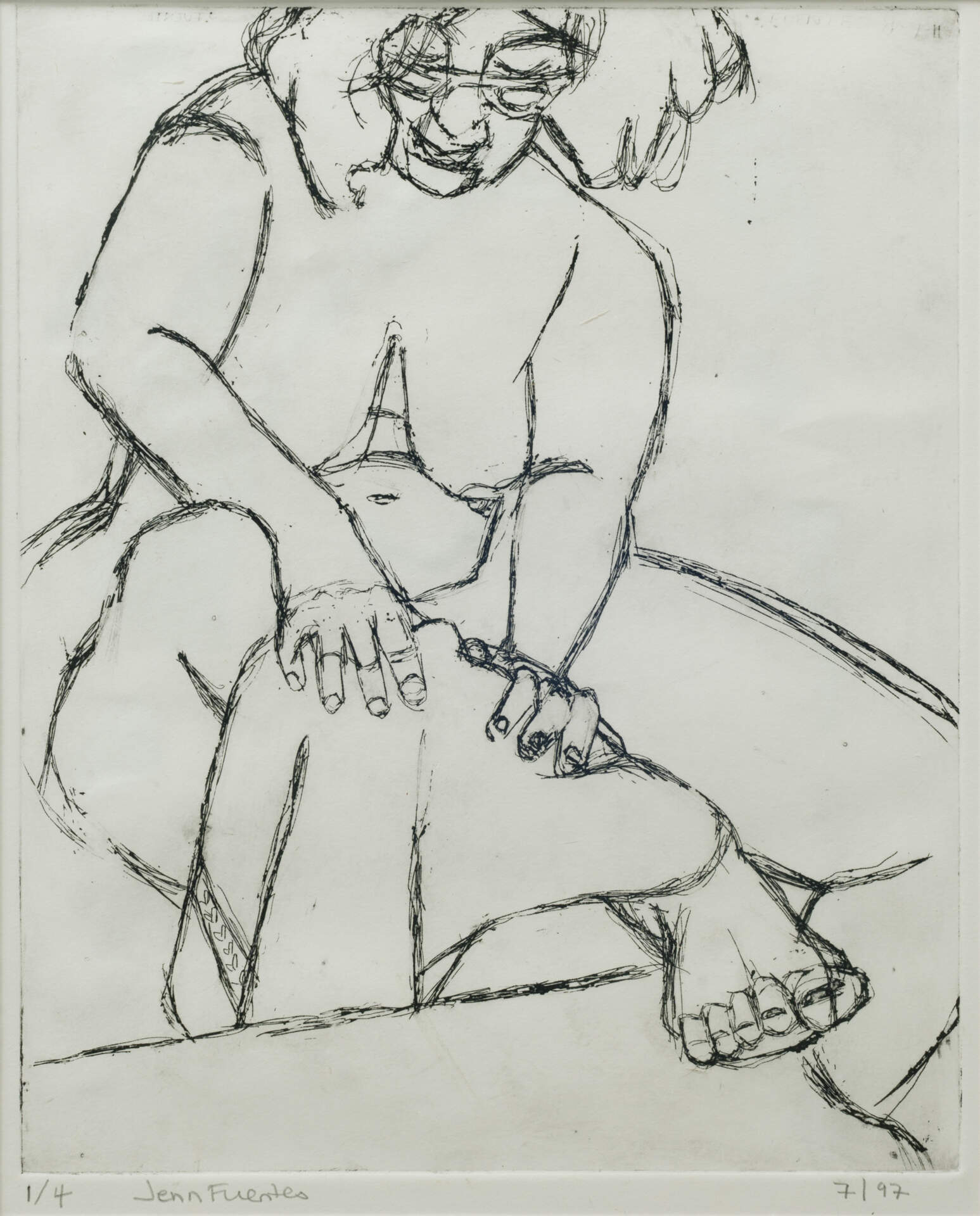 Untitled (female nude)