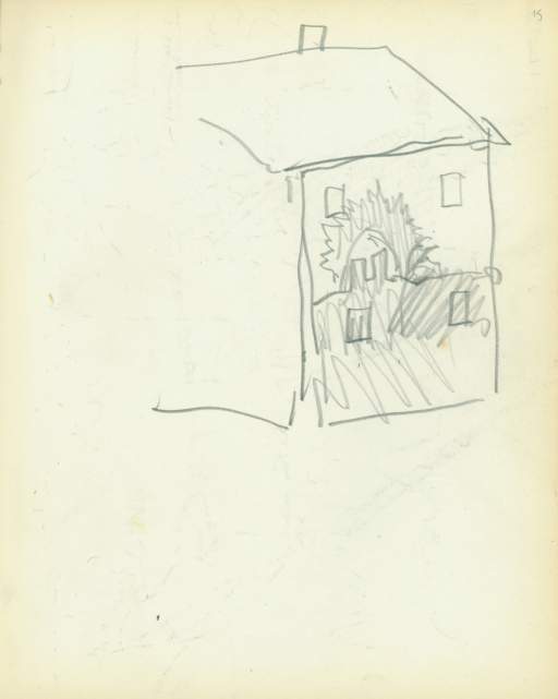 Untitled (house sketch)