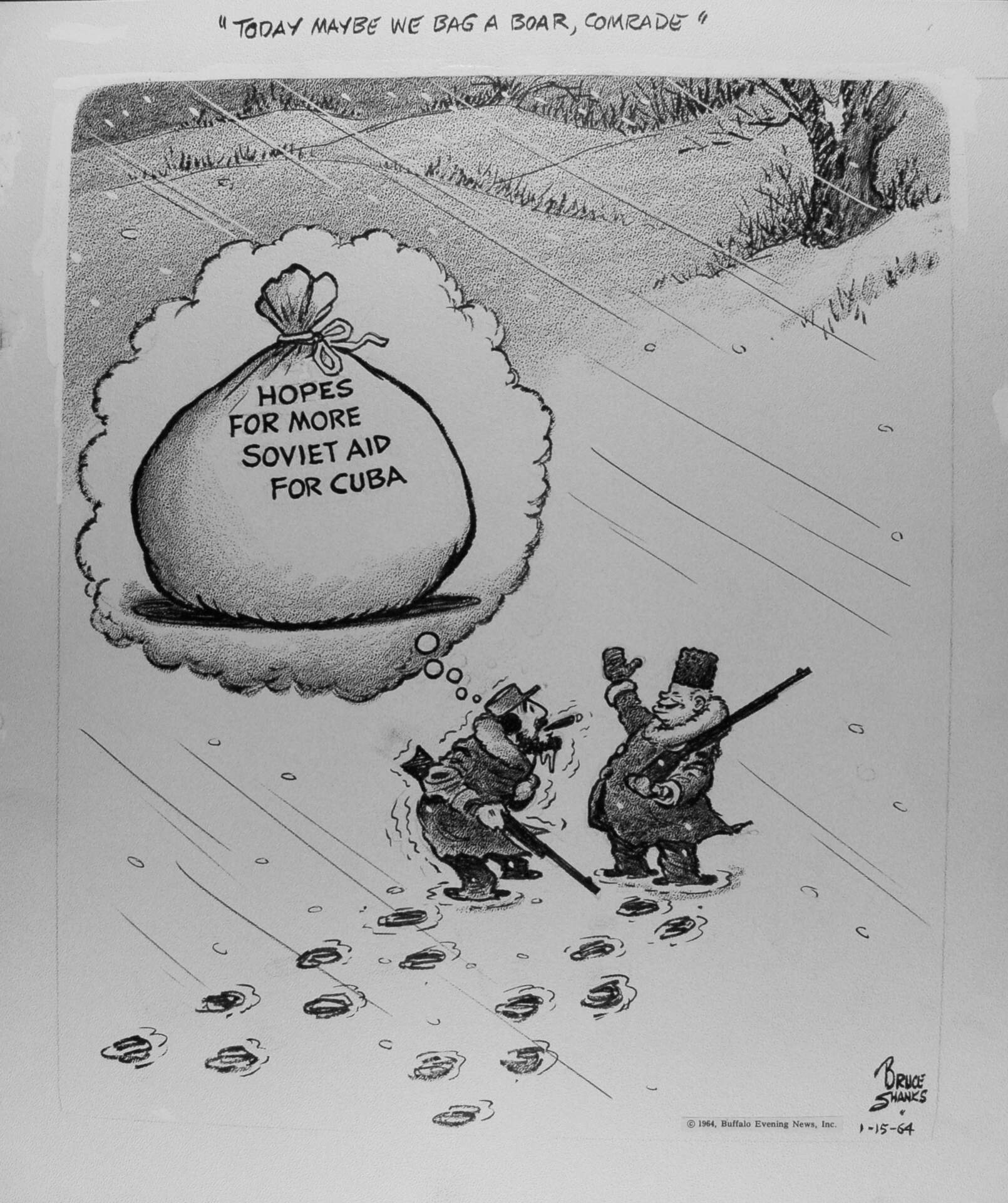 "Today Maybe We Bag a Boar, Comrade"