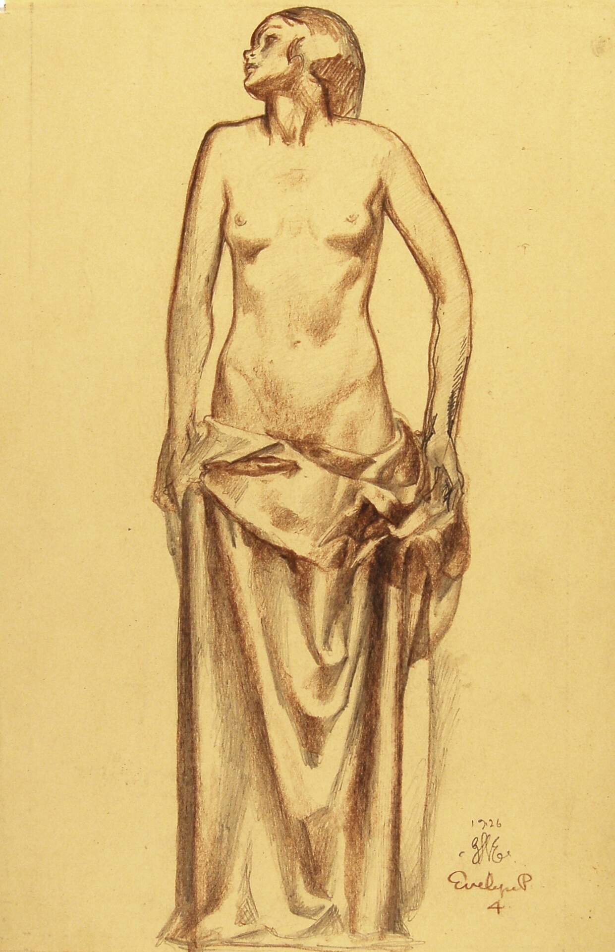 Standing Female Nude