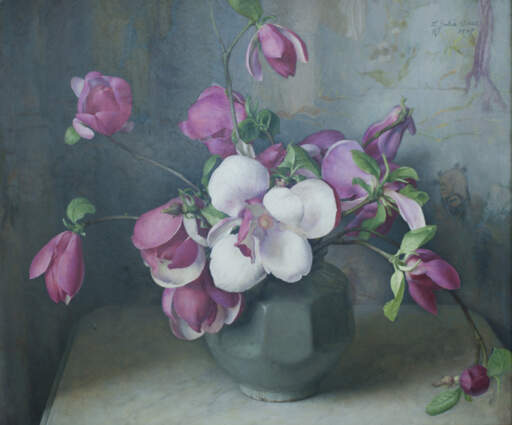 Still Life with Magnolias