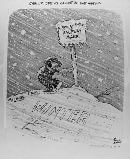 Chin up, Spring Cannot Be Far Ahead