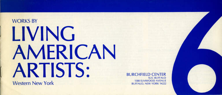 Works by Living American Artists: Western New York