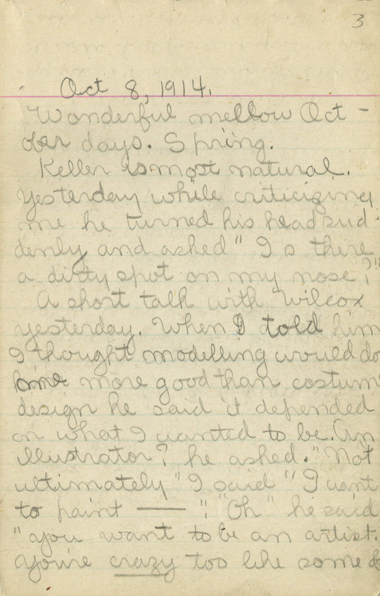 Untitled (Journal Page 3)
