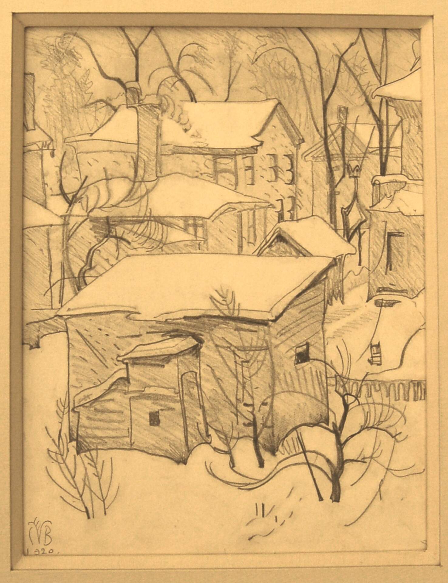 From Charles E. Burchfield, <em>Journals</em>, Vol. 22, December 15, 1914