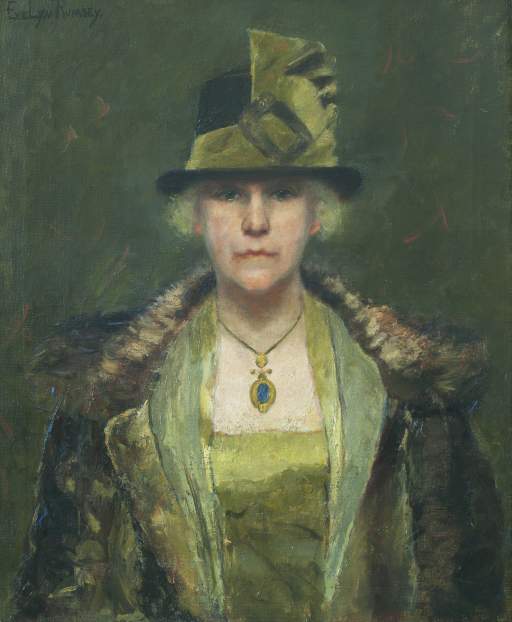 Portrait of Evelyn Rumsey Cary