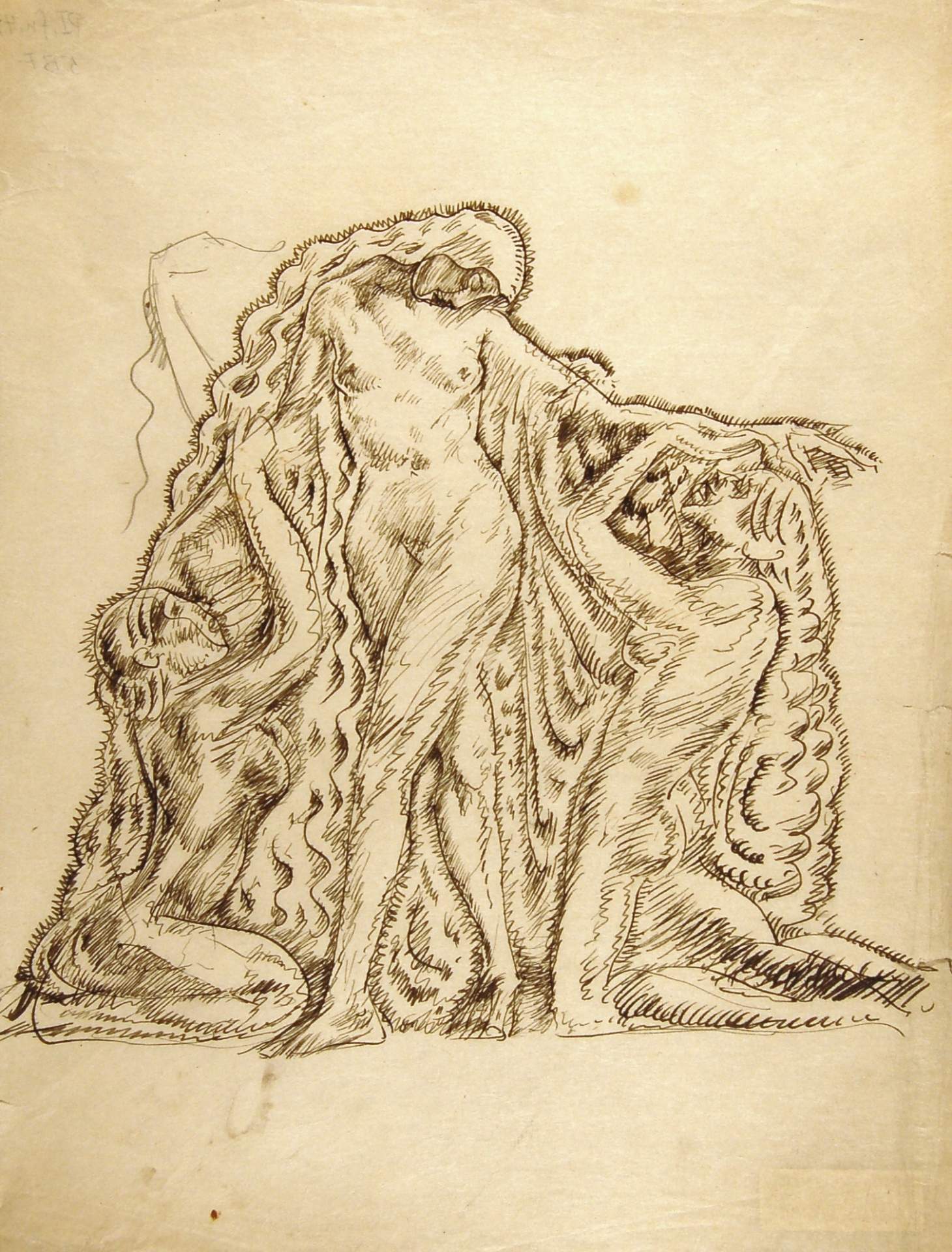 Female Nude with Two Female Companions