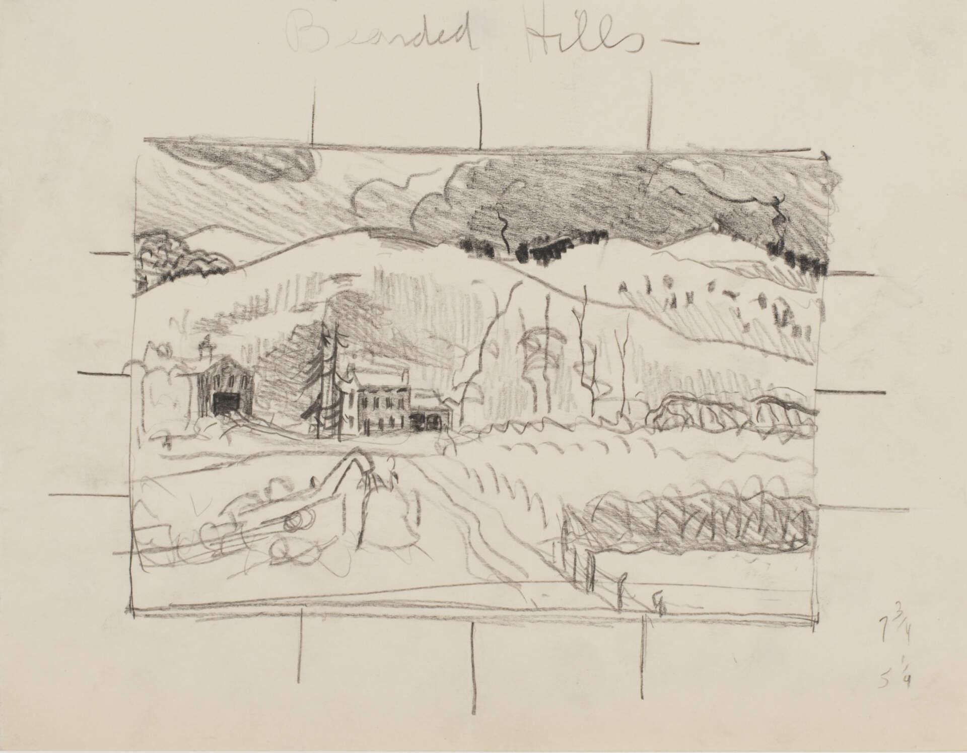 Study Bearded Hills in August