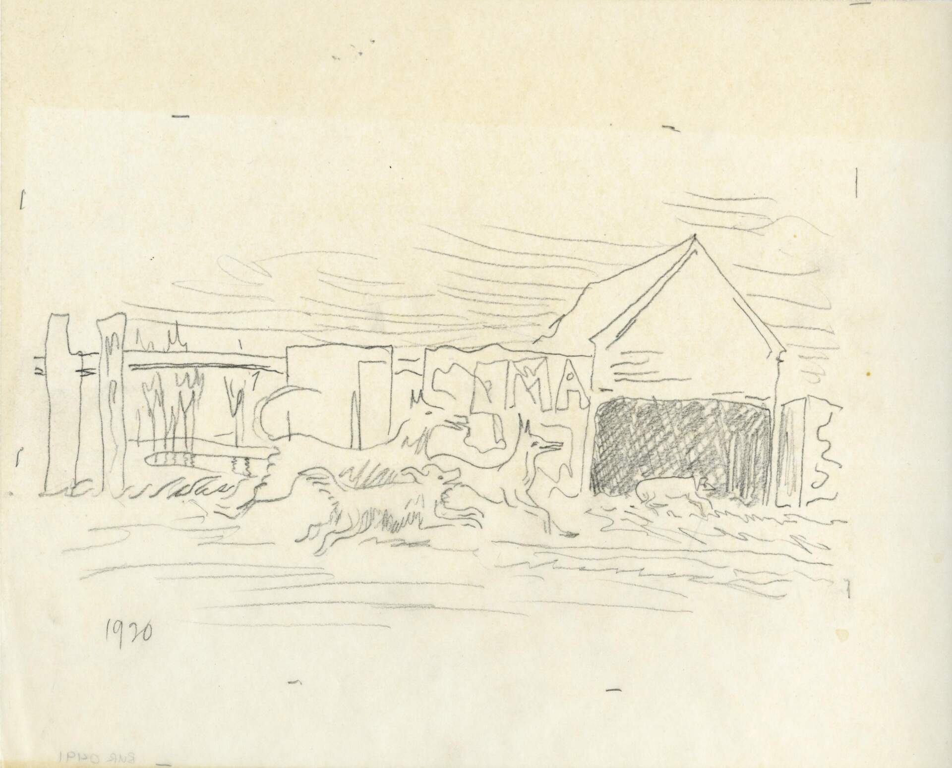 Untitled (Running Dogs)
