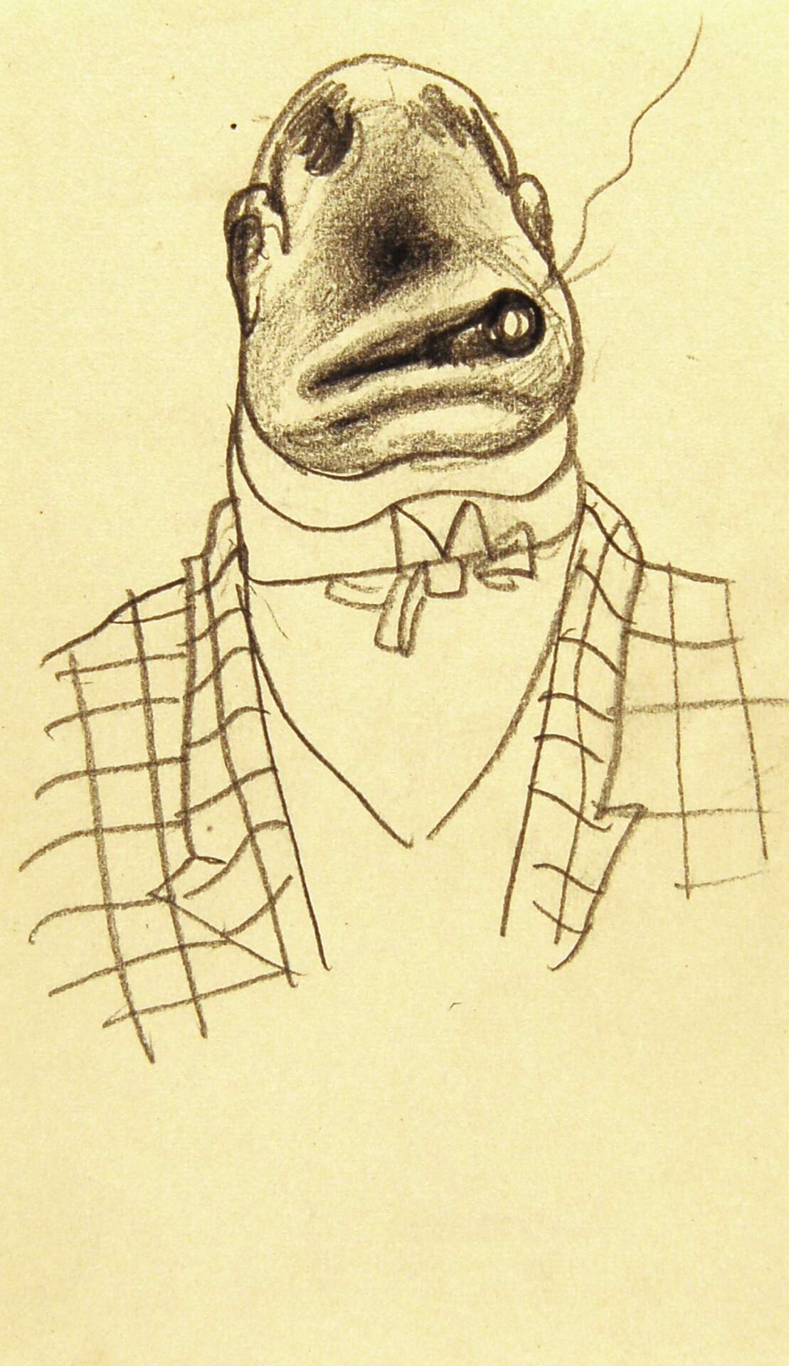 Sketch of Stylized Head