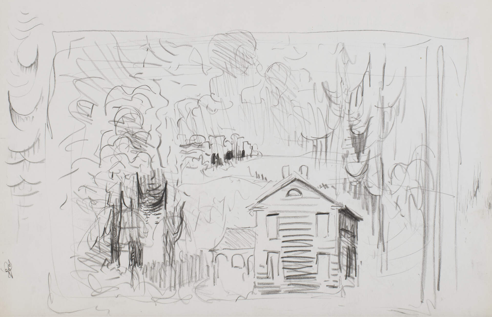 Study for Haunted Twilight