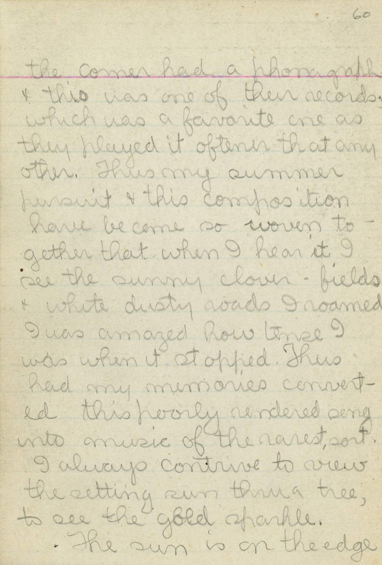 Untitled (Journal Page), Pg 60
