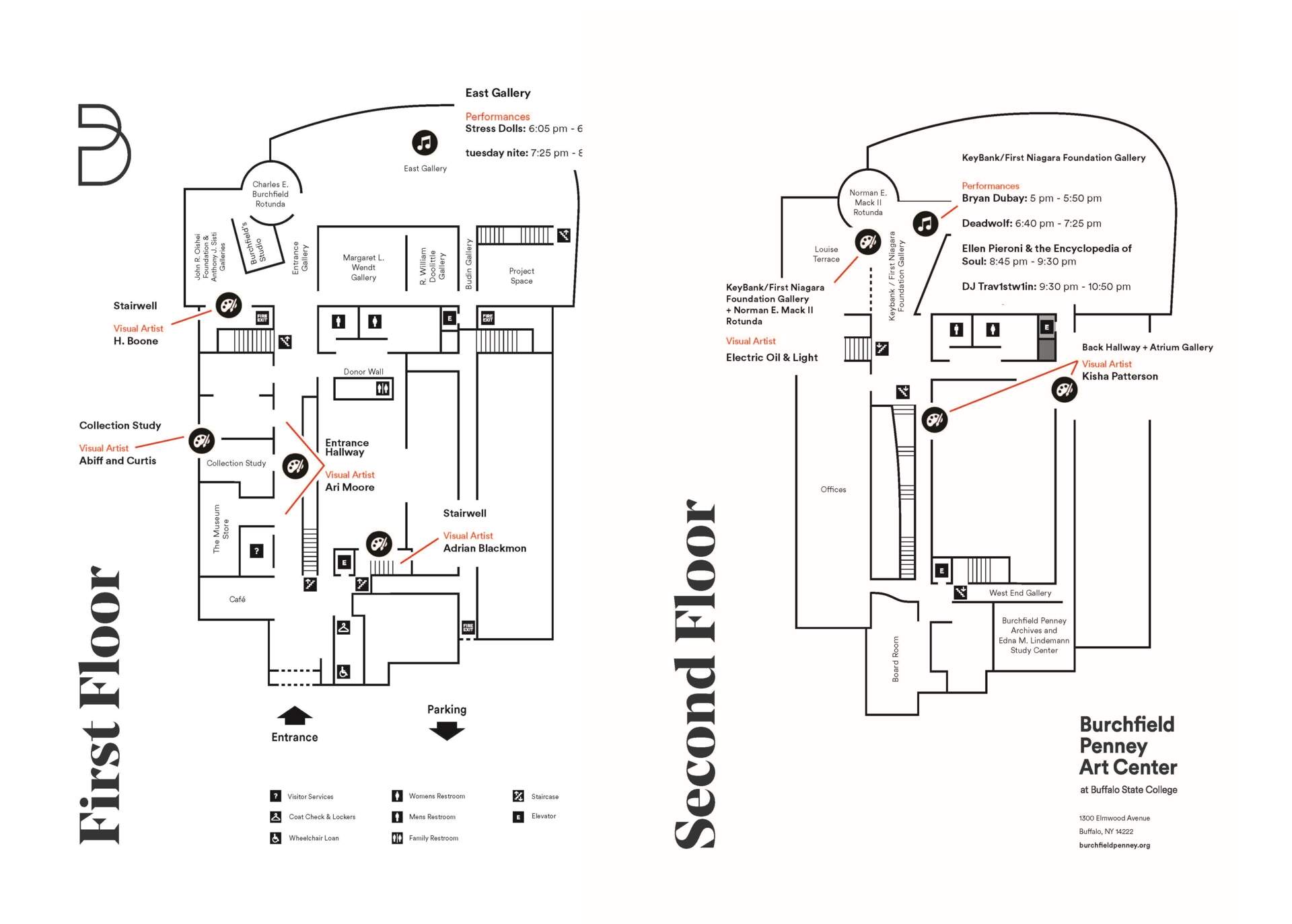 Stay Gold 2023 artist and musician map
