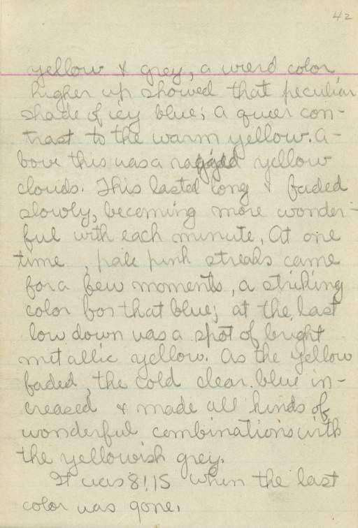 Untitled (Journal Page), Pg 42