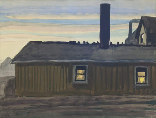 House in November Evening