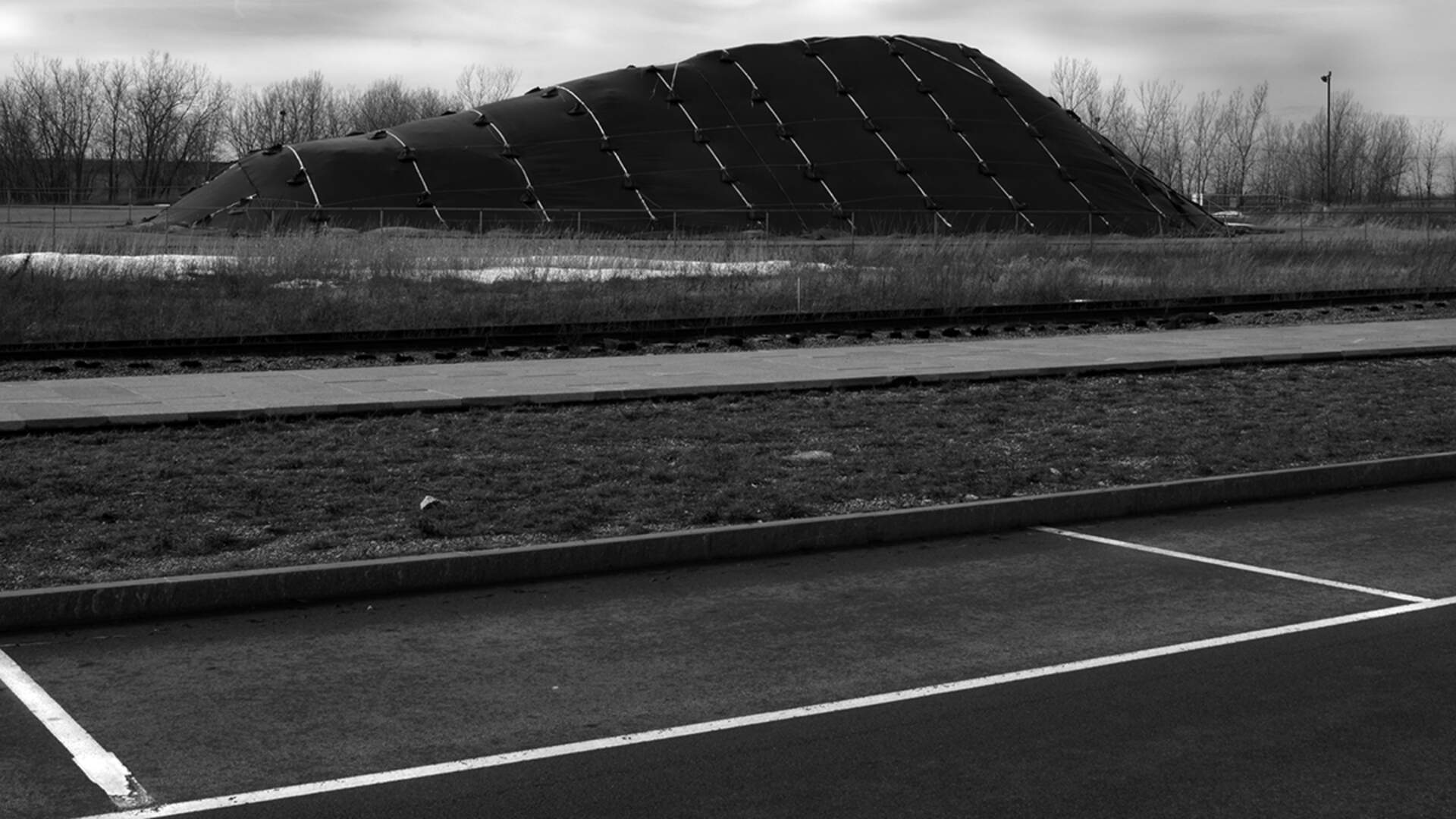 Ready for Departure? # 2. Salt Pile & Parking Space, Lackawanna, New York