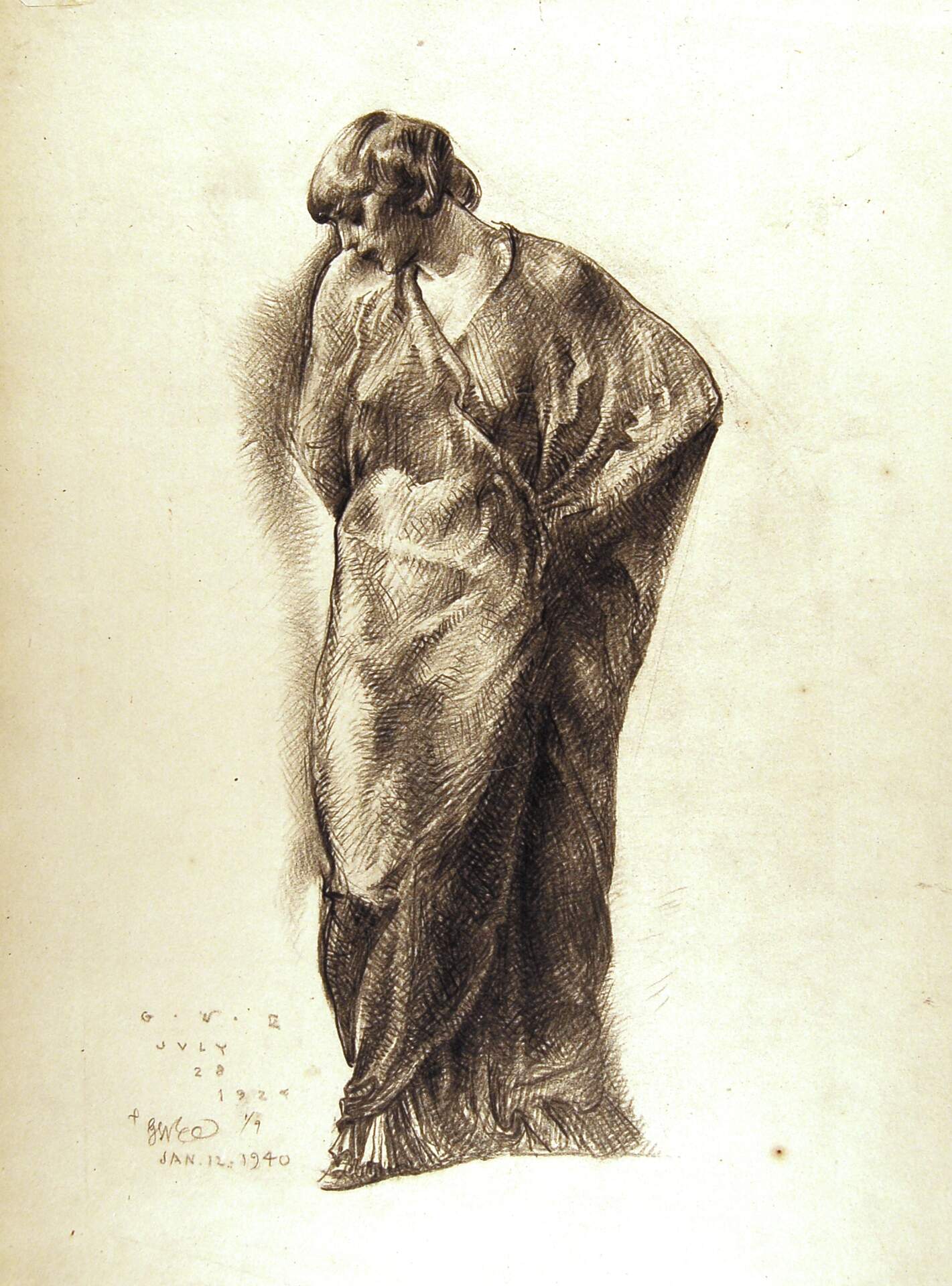 Draped Female