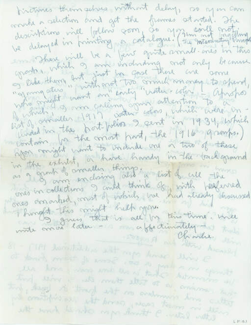 Letter to Mr. and Mrs. Frank K.M. Rehn