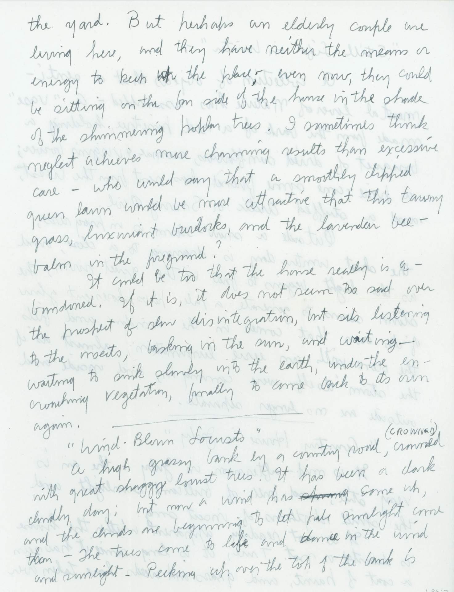 Letter from Charles Burchfield to Frank Rehn