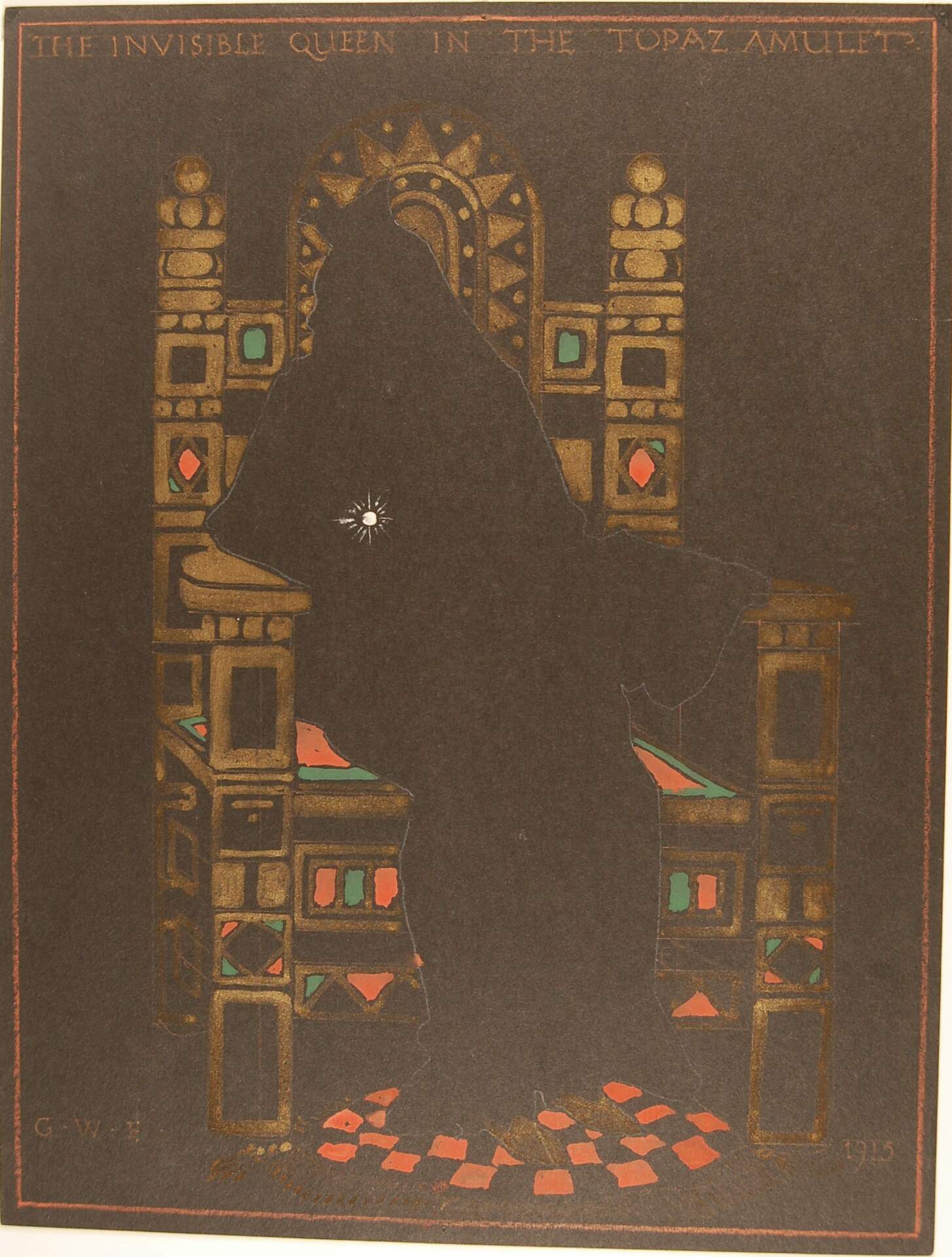 The Invisible Queen in the Topaz Amulet
